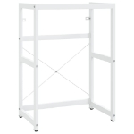 Struttura per Lavabo da Bagno Bianca 59x38x83 cm in Ferro