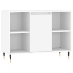 Mobile da Bagno Bianco 80x33x60 cm in Legno Multistrato