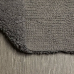 Sealskin Tappetino da Bagno Pebbles in Cotone 60x90 cm Grigio