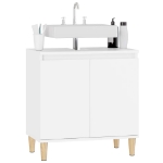 Mobile Lavabo Bianco 58x33x60 cm in Legno Multistrato