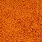 Set Tappetini per Bagno 3 pz in Tessuto Arancione