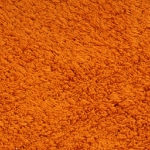 Set Tappetini per Bagno 2 pz in Tessuto Arancione