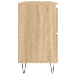 Mobile da Bagno Rovere Sonoma 80x33x60 cm in Legno Multistrato