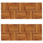 Listelli Pavimentazione Design Verticale 30x30cm Acacia 20 pz