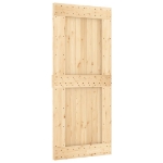 Porta 90x210 cm in Legno Massello di Pino