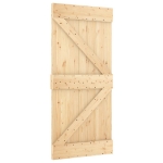 Porta 95x210 cm in Legno Massello di Pino