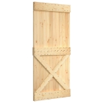 Porta 100x210 cm in Legno Massello di Pino