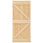 Porta 100x210 cm in Legno Massello di Pino