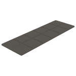 Pannelli Murali 12 pz Grigio Scuro 90x30 cm Velluto 3,24 m²