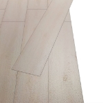 Listoni Pavimenti Non Autoadesivi PVC 5,26m² 2mm Rovere Bianco