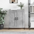 Credenza Grigio Cemento 69,5x34x90 cm in Legno Multistrato