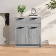 Credenza Grigio Sonoma 60x30x70 cm in Legno Multistrato