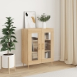 Credenza Rovere Sonoma 69,5x34x90 cm in Legno Multistrato