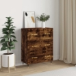 Credenza Rovere Fumo 69,5x34x90 cm in Legno Multistrato
