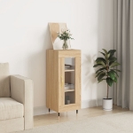 Credenza Rovere Sonoma 34,5x34x90 cm in Legno Multistrato