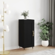 Credenza Nero 34,5x34x90 cm in Legno Multistrato
