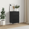 Credenza Nera 40x35x70 cm in Legno Multistrato