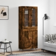 Credenza Rovere Fumo  69,5x34x180 cm in Legno Multistrato