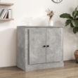 Credenza Grigio Cemento 70x35,5x67,5 cm in Legno Multistrato