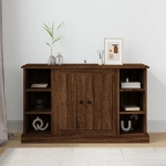 Credenza Rovere Marrone 100x35,5x60 cm in Legno Multistrato