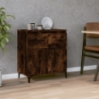 Credenza Rovere Fumo 60x35x70 cm in Legno Multistrato