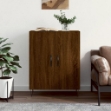 Credenza Rovere Marrone 69,5x34x90 cm in Legno Multistrato