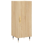 Credenza Rovere Sonoma 34,5x34x90 cm in Legno Multistrato