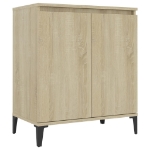 Credenza Rovere Sonoma 60x35x70 cm in Truciolato