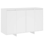 Credenza Bianca 120x41x75 cm in Truciolato