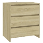 Credenza Rovere Sonoma 70x41x75 cm in Truciolato