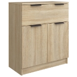 Credenza Rovere Sonoma 60x30x70 cm in Legno Multistrato