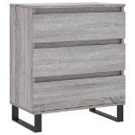 Credenza Grigio Sonoma 60x35x70 cm in Legno Multistrato