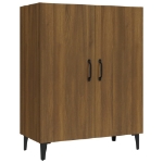 Credenza Rovere Marrone 70x34x90 cm in Legno Multistrato