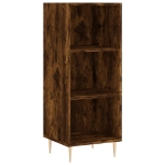 Credenza Rovere Fumo 34,5x32,5x90 cm in Legno Multistrato
