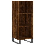 Credenza Rovere Fumo 34,5x32,5x90 cm in Legno Multistrato