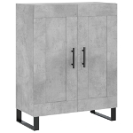 Credenza Grigio Cemento 69,5x34x90 cm in Legno Multistrato