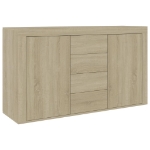 Credenza Rovere Sonoma 120x36x69 cm in Truciolato