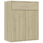 Credenza Rovere Sonoma 60x30x75 cm in Truciolato