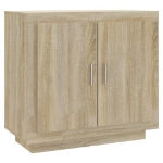 Credenza Rovere Sonoma 80x40x75 cm in Legno Compensato