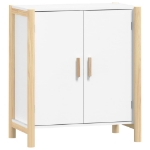 Credenza Bianca 62x38x70 cm in Legno Multistrato