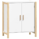 Credenza Bianca 62x38x70 cm in Legno Multistrato