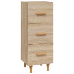 Credenza Rovere Sonoma 34,5x34x90 cm in Legno Multistrato