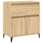 Credenza Rovere Sonoma 60x35x70 cm in Legno Multistrato