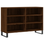 Credenza Rovere Marrone 103,5x35x70 cm in Legno Multistrato