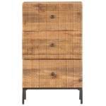 Credenza 45x30x75 cm in Legno Massello di Mango