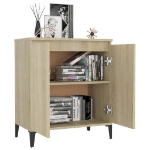 Credenza Rovere Sonoma 60x35x70 cm in Truciolato