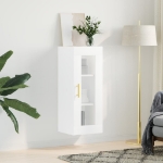 Mobile a Parete Bianco 34,5x34x90 cm