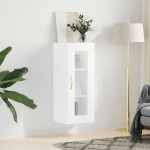 Mobile a Parete Bianco 34,5x34x90 cm