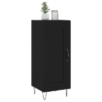 Credenza Nero 34,5x34x90 cm in Legno Multistrato