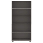 Credenza HAMAR in Legno Massello di Pino Grigio Chiaro